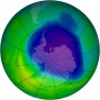 Antarctic Ozone 2001-10-23